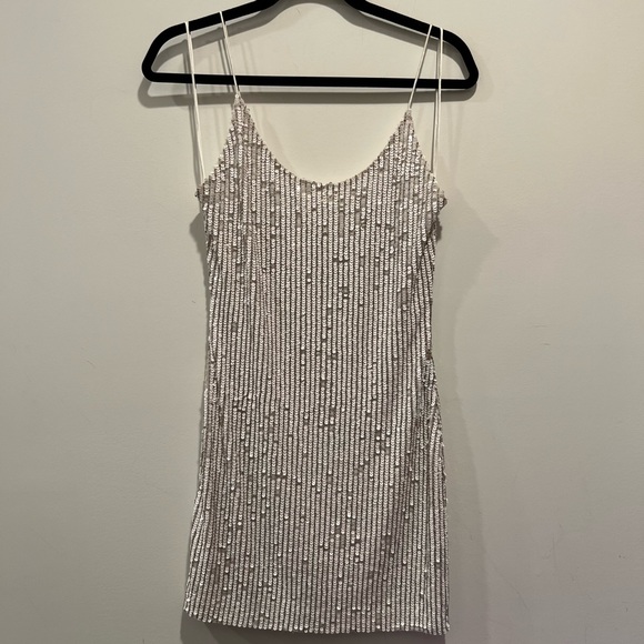 Alice and Olivia sequin mini dress - Picture 4 of 11